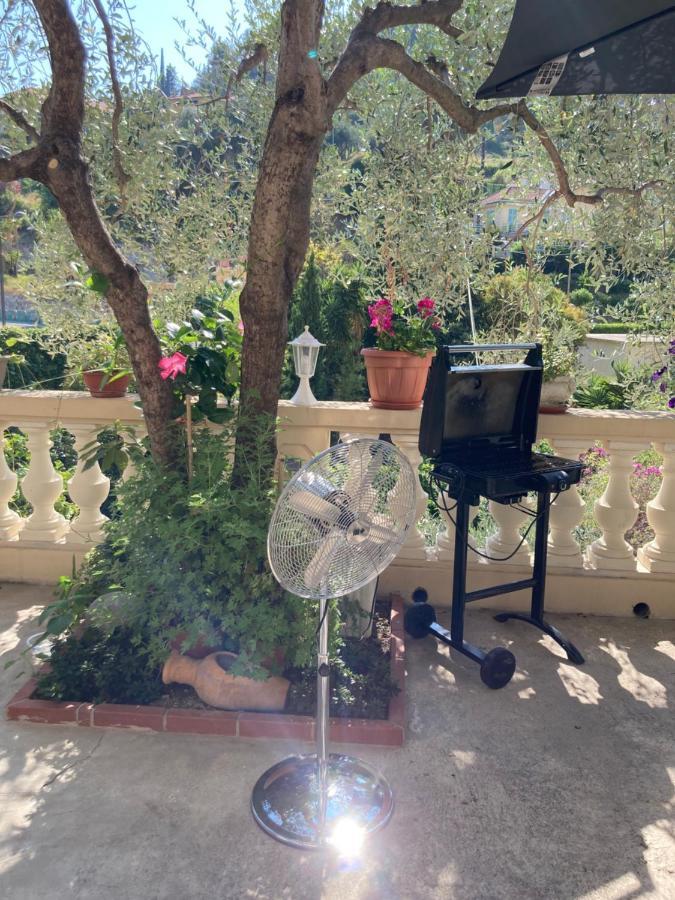 Studio Villa La Cigale Avec Grande Terrasse Menton Bagian luar foto
